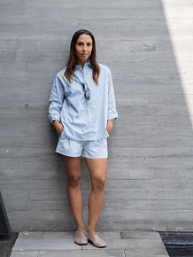 Camisa Siracusa Celeste