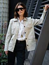Chaqueta Aurelia Gabardina Beige