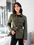 Chaqueta Aurelia Gabardina Verde