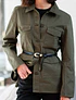 Chaqueta Aurelia Gabardina Verde