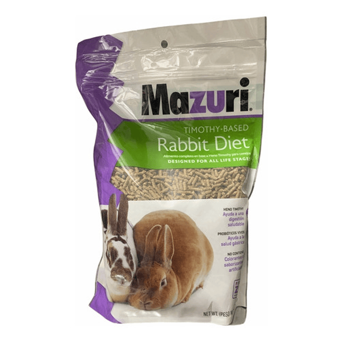 Alimento Para Conejo Mazuri - Timothy Conejo 1 Kg 2