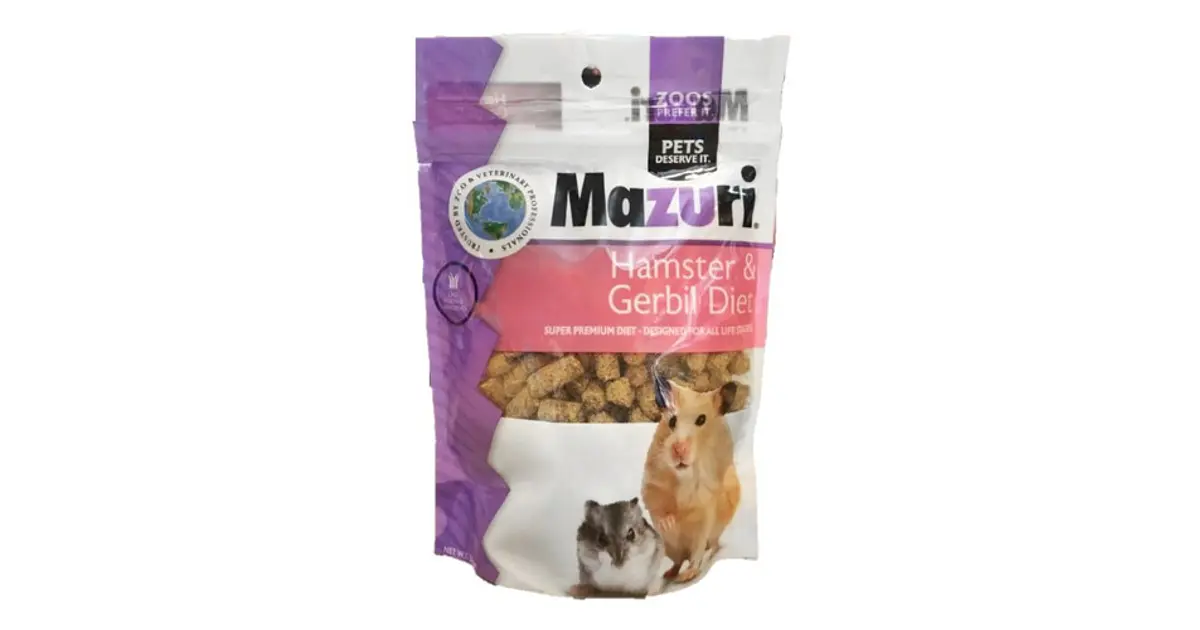 ¡Alimenta la felicidad de tu mascota con Mazuri Hamster & Gerbil 350Gr / ¡Fórmula Super Premium para mascotas exóticas!