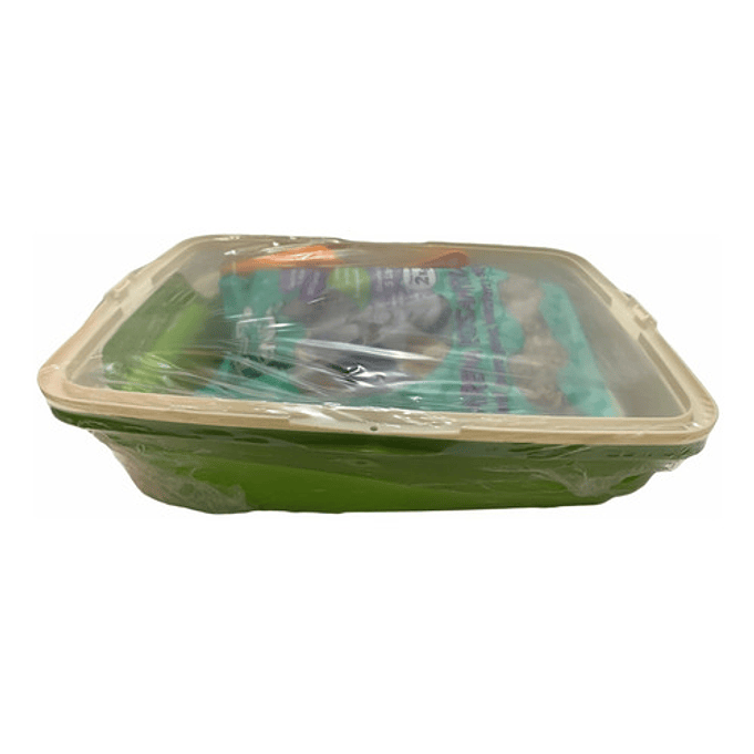 Arenero Ó Bandeja Sanitaria Con Borde+pala+2kg De Arena 4