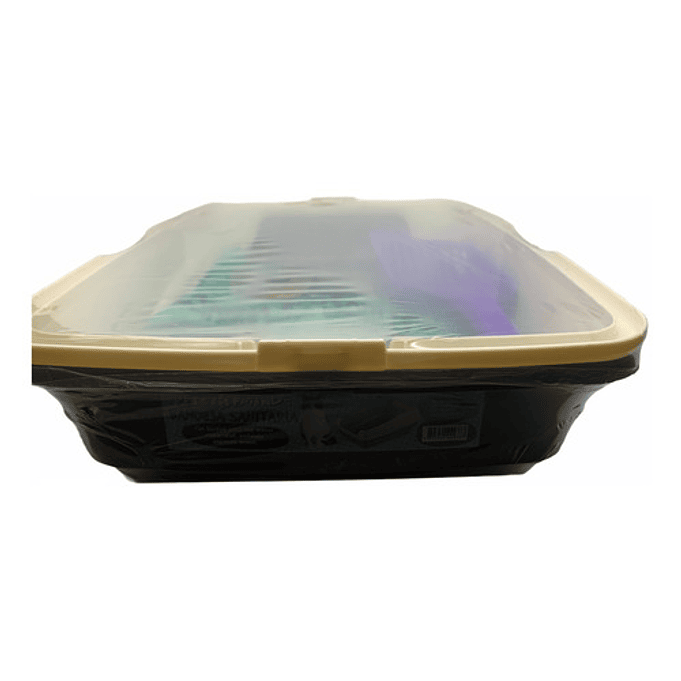 Arenero Ó Bandeja Sanitaria Con Borde+pala+2kg De Arena 15