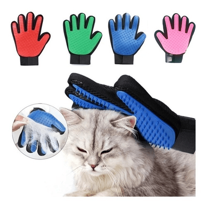 Guante Saca Pelos Muerto Perro Y Gatos Diversos Colores 4