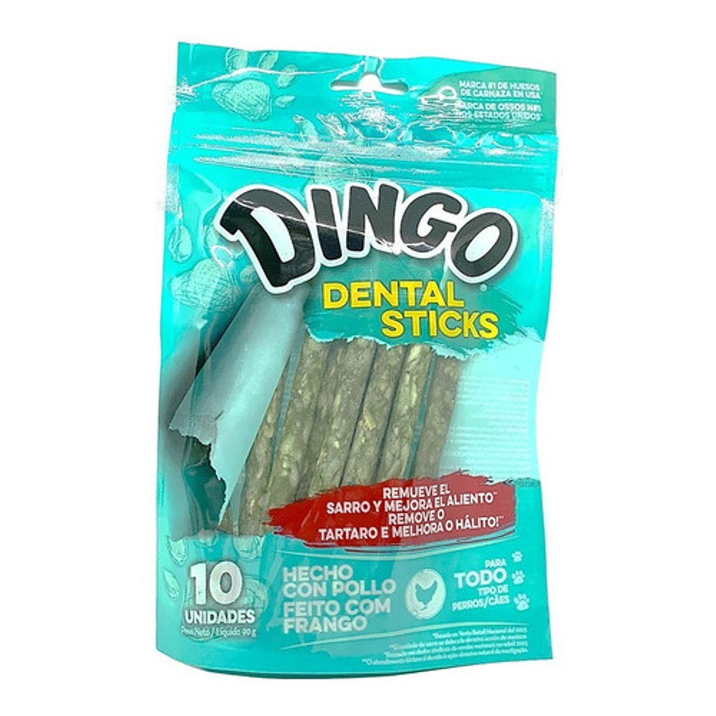 Dingo Dental Stick- Snack O Premios Para Perro 90gr 1
