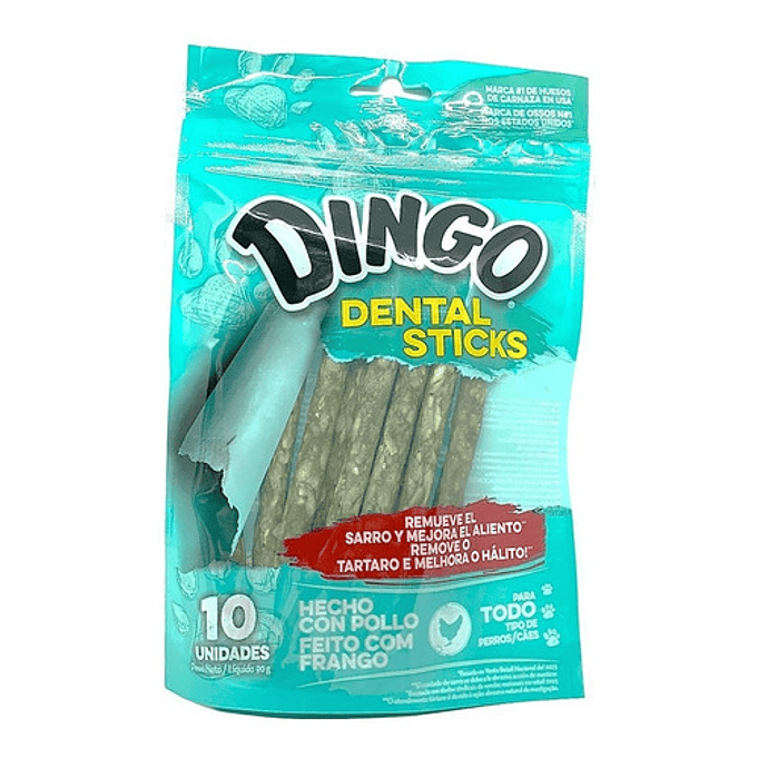 Dingo Dental Stick- Snack O Premios Para Perro 90gr 1