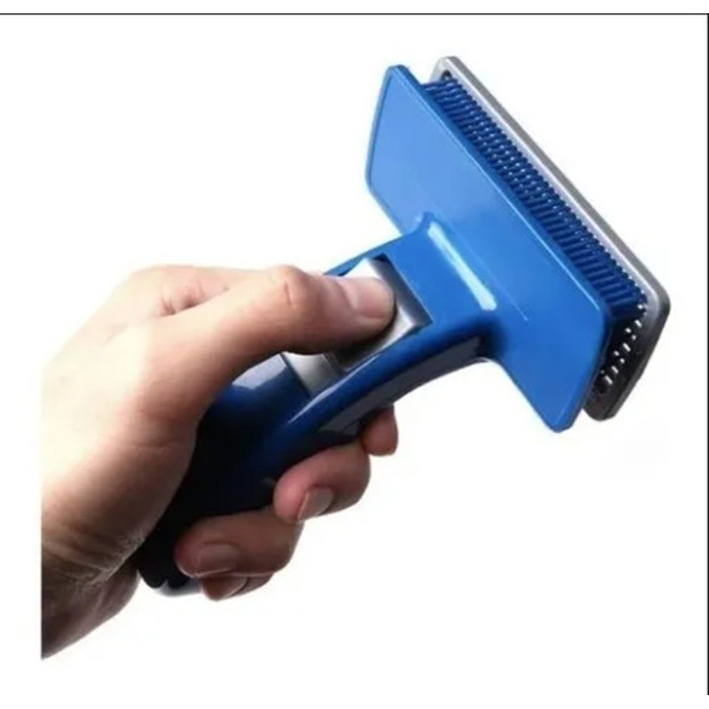 Cepillo Con Eliminación De Pelo Plástico Para Mascotas Gatos 2