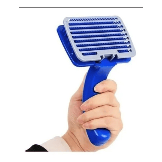 Cepillo Con Eliminación De Pelo Plástico Para Mascotas Gatos 3