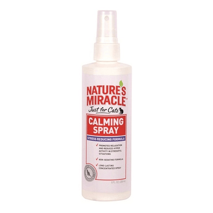 Calmante Anti Estrés Gatos Calming Spray Nature's Miracle 2