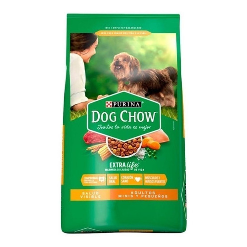 Alimento Dog Chow Adultos Minis Y Pequeños Carne Y Pollo 3kg 2