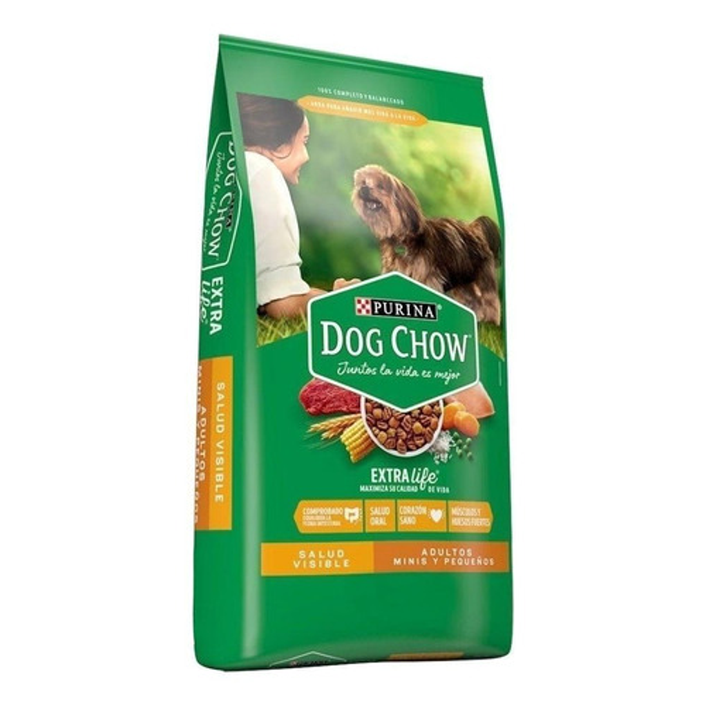 Alimento Dog Chow Adultos Minis Y Pequeños Carne Y Pollo 3kg 3
