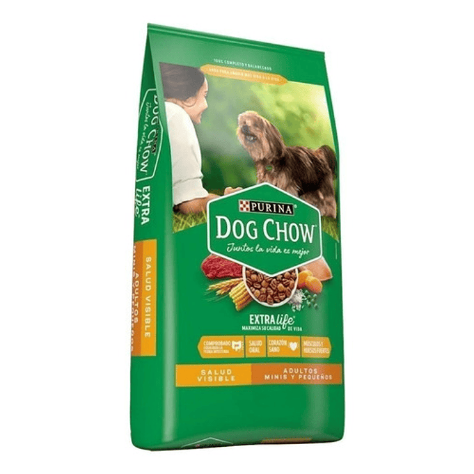 Alimento Dog Chow Adultos Minis Y Pequeños Carne Y Pollo 3kg 3