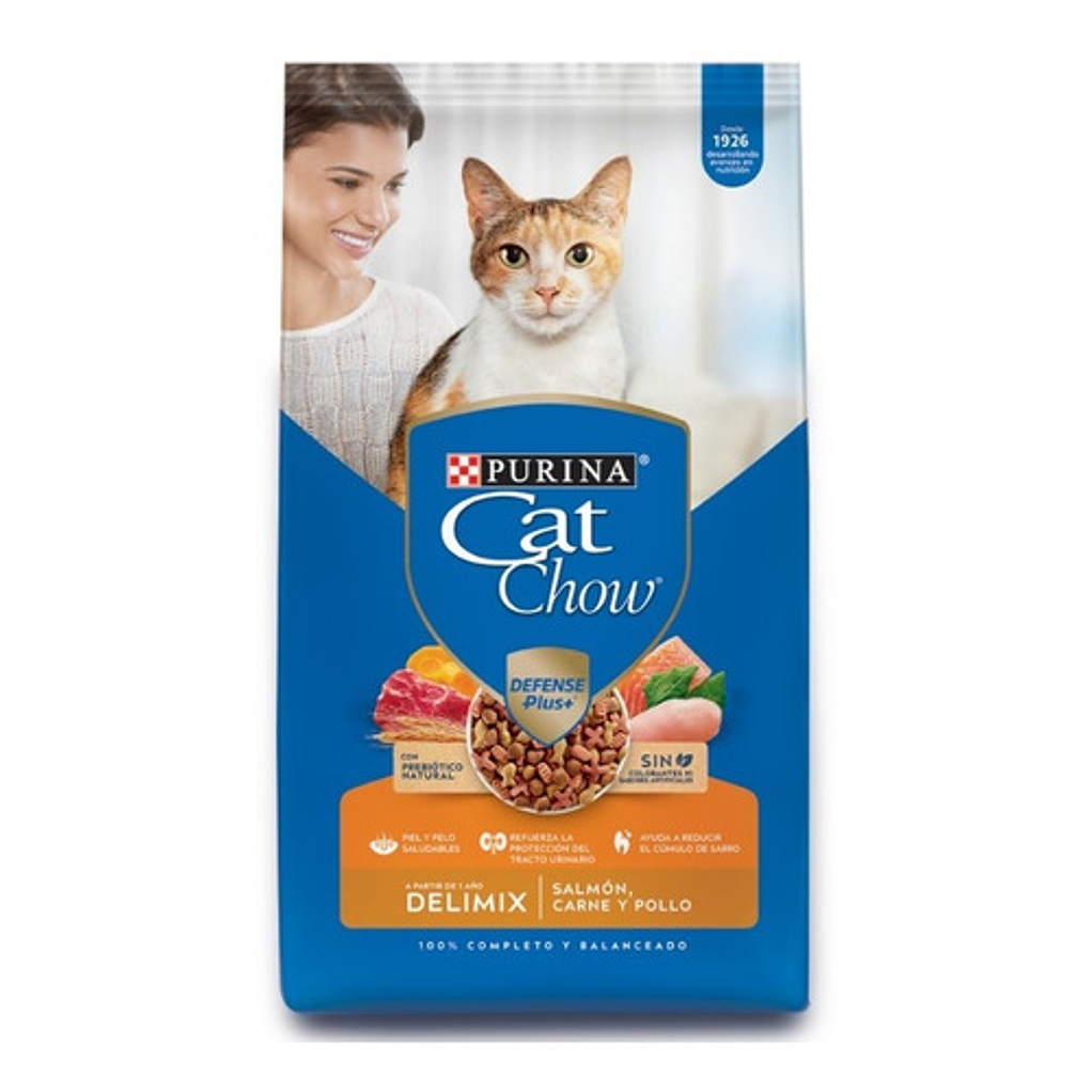 Alimento para Gatos-Cat Chow Delimix  3kg Purina 1