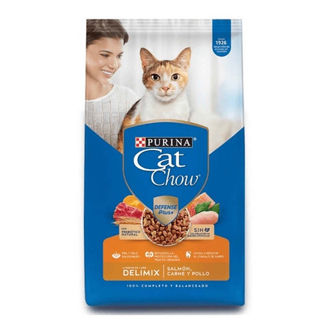 Alimento para Gatos-Cat Chow Delimix  3kg Purina 1