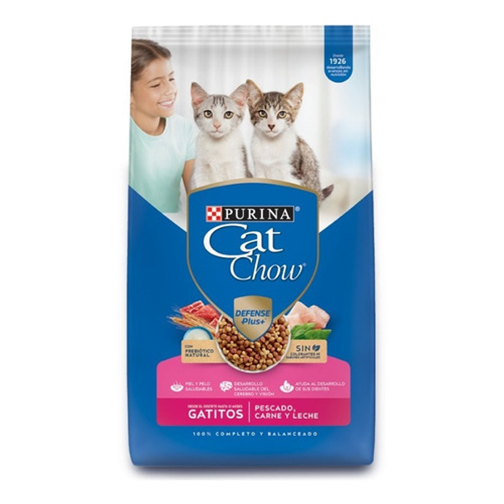 Alimento para Gatitos - Cat Chow Hasta Los 12 Meses 3kg Purina 1