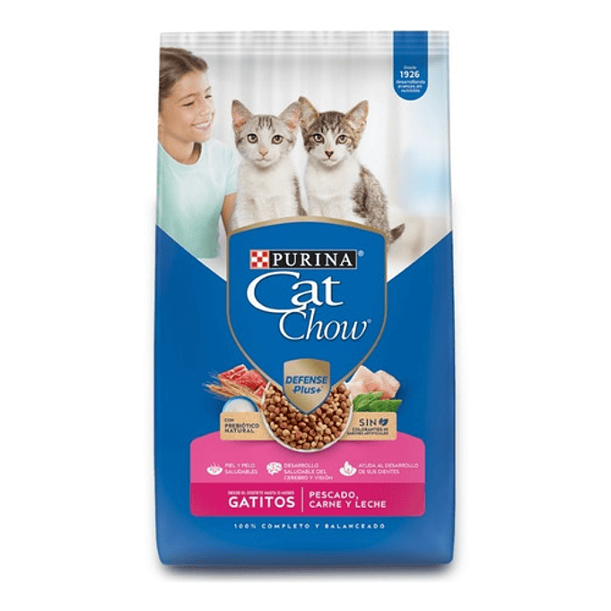 Alimento para Gatitos - Cat Chow Hasta Los 12 Meses 3kg Purina 1