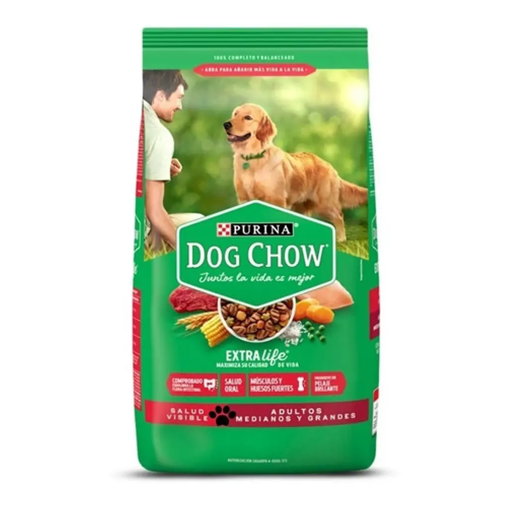Alimento Dog Chow Perro Adulto Raza Mediana Y Grande 3kg 1