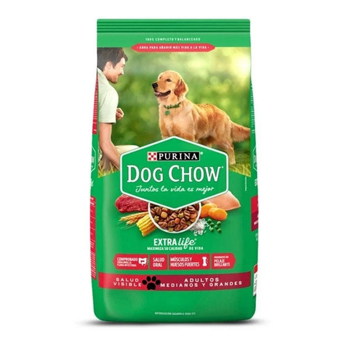 Alimento Dog Chow Perro Adulto Raza Mediana Y Grande 3kg 1
