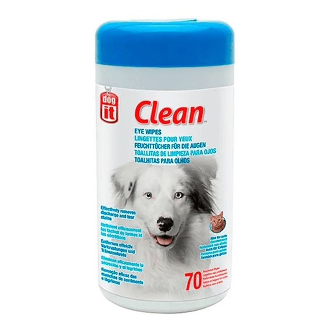 Toallas Húmedas Para Limpieza De Ojos 70 Un Perro-gato Hagen 1