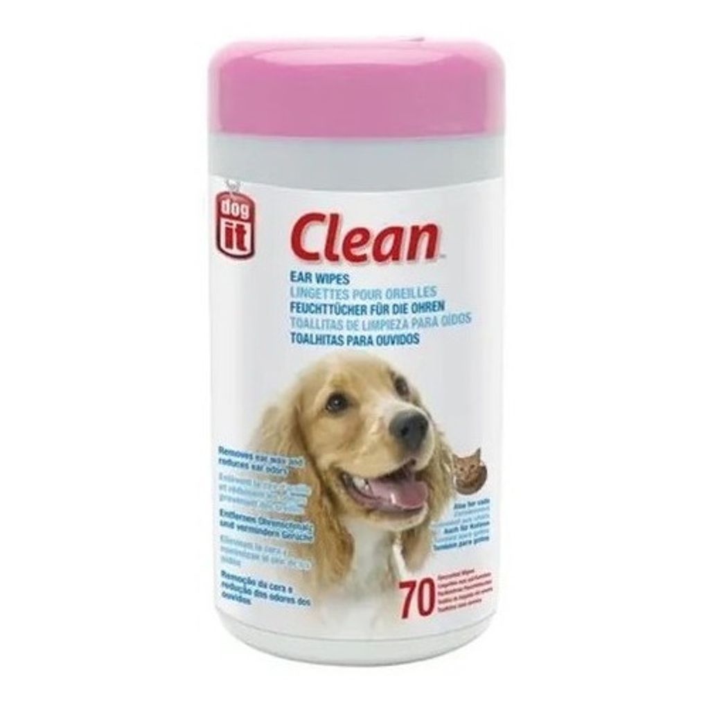 Toallas Húmedas Limpieza De Oidos 70 Un Perro-gato Hagen 1