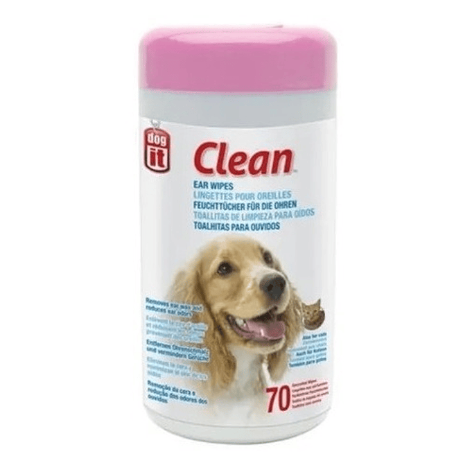 Toallas Húmedas Limpieza De Oidos 70 Un Perro-gato Hagen 1