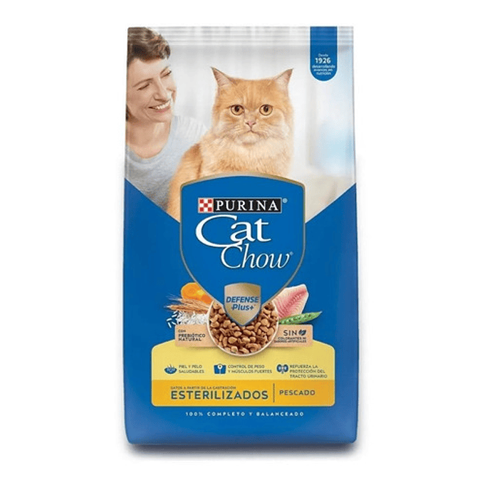 Alimento Para Gato Cat Chow® Esterilizados® 3kg 6