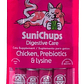 Snacks Gatos Sunichups Fortalece Salud Digestiva 4x14g Pollo - Miniatura 1