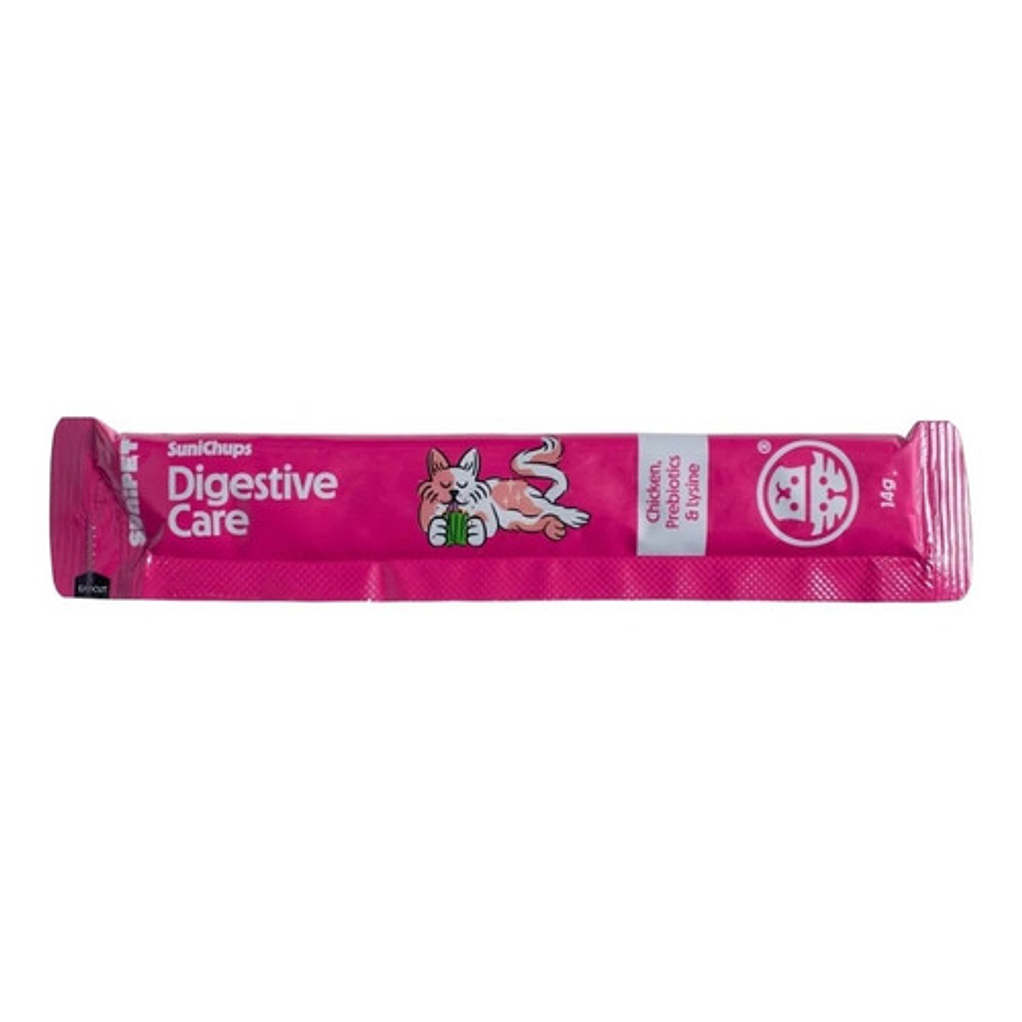 Snacks Gatos Sunichups Fortalece Salud Digestiva 4x14g Pollo 2