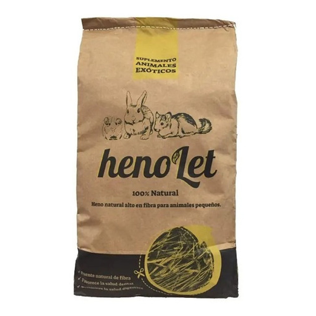 Heno Henolet para Conejos,hamster,animales Pequeños/exótico 850g 1