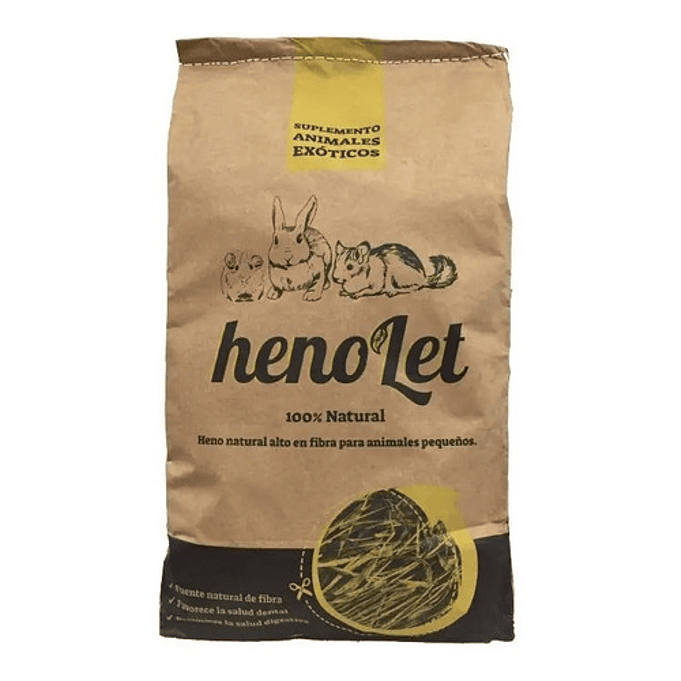Heno Henolet para Conejos,hamster,animales Pequeños/exótico 850g 1