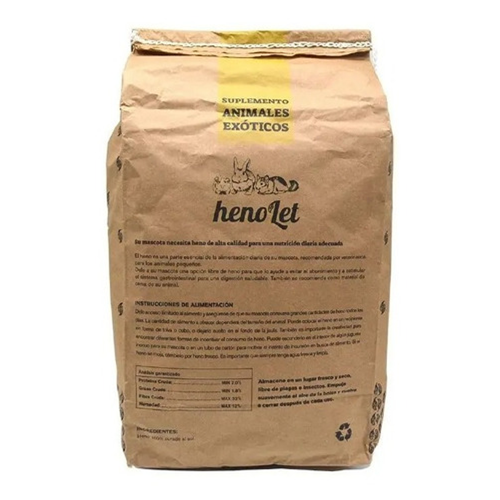 Heno Henolet para Conejos,hamster,animales Pequeños/exótico 850g 2