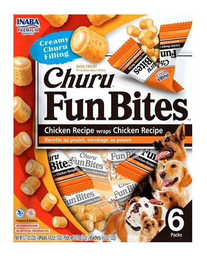 Churu Fun Bites Pollo para Perro