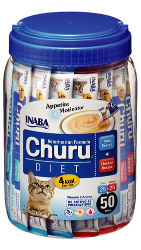 Churu Nourish - Estimulante del apetito - Frasco 50 U - vence 03 junio 2026