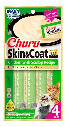 Churu Skin Coat Chicken With Scallop
