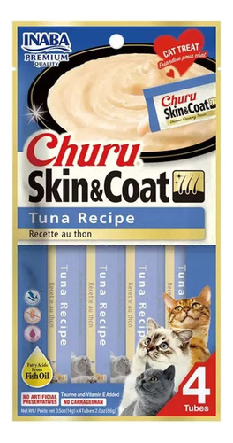 Churu Skin & Coat - Atún - 4 un