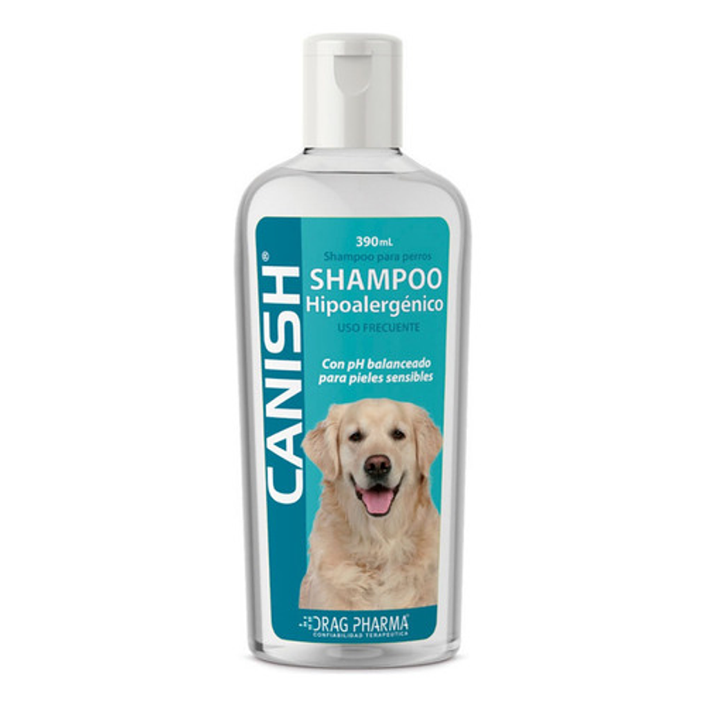 Shampoo Canish Hipoalergénico Para Perro 390ml- Drag Pharma 1