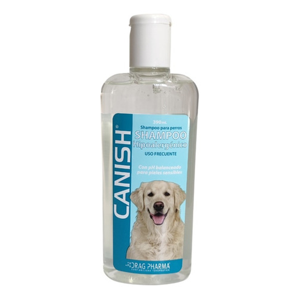 Shampoo Canish Hipoalergénico Para Perro 390ml- Drag Pharma 3