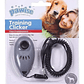 Clicker De Entrenamiento Pawise Para Perro- Adiestramiento Color Gris - Miniatura 2