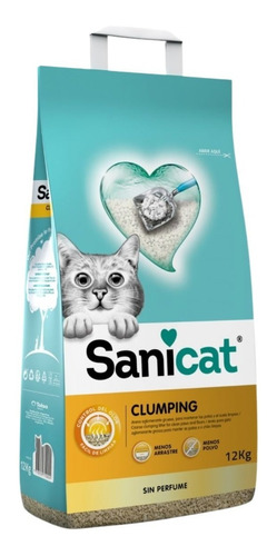 Arena Sanicat Clumping 12 Kg