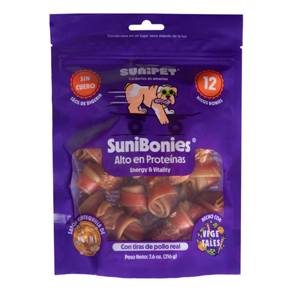 Snacks Perros Sunibonies Energía Y Vitalidad 216gr 1
