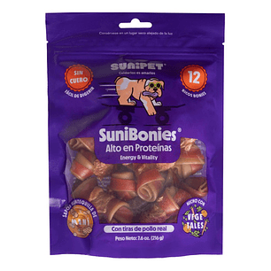 Snacks Perros Sunibonies Energía Y Vitalidad 216gr