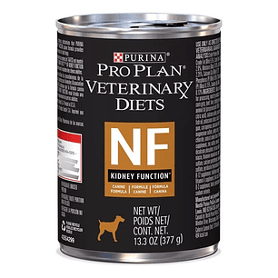 5 Latas NF Perro Pro Plan Kidney Function Para Perro 377gr 