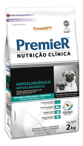 PREMIER NC PERRO HIPO PORTE PEQUENO 2KG