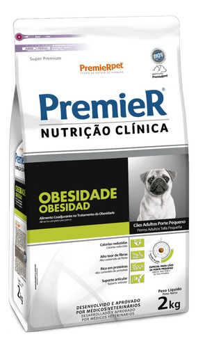 PREMIER NC PERRO OBESIDAD PORTE PEQUEÑO 2 KG