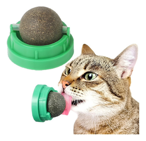 Bola de Hierba gatera Giratoria Para Gatos