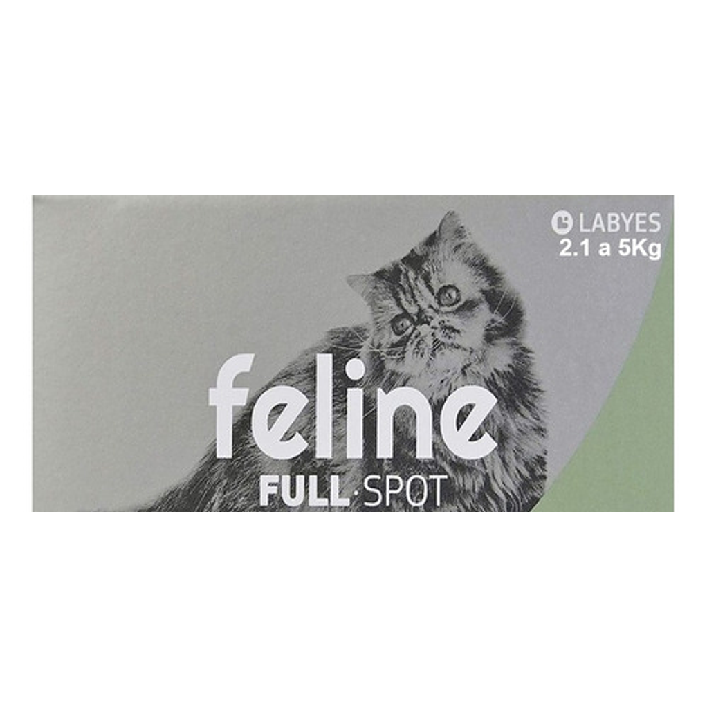 Pipeta Para Gato Feline Labyes Full Spot 2 A 5 Kg Gato 4