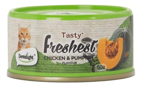 Lata para Gato Dentalight Tasty Freshest - Pollo Y Calabaza 80gr