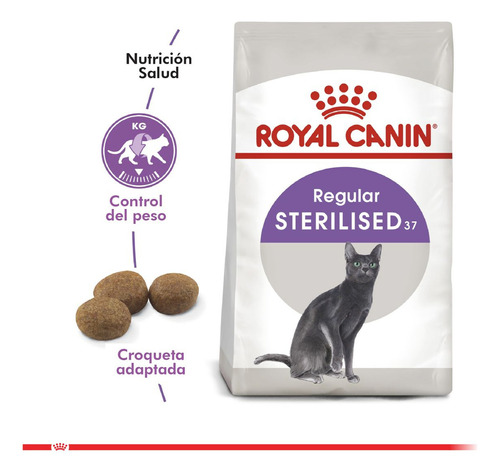 ROYAL CANIN GATO ADULTO ESTERILIZADO 1.5KG