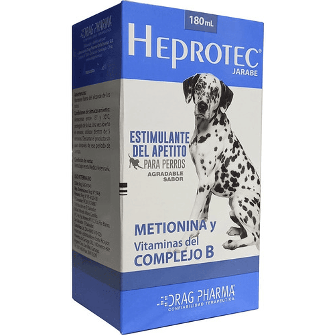 Heprotec Jarabe para Perros 180 Ml 2